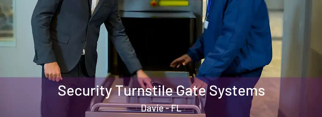  Security Turnstile Gate Systems Davie - FL